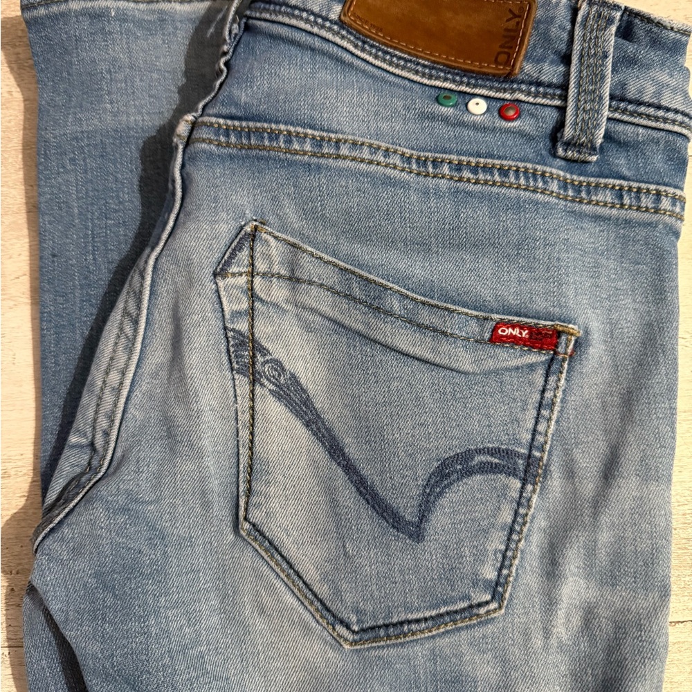 Only Light Blue Men's Straight Jeans size 28
